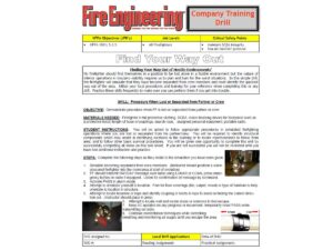 Forest Reeder disorientation drill