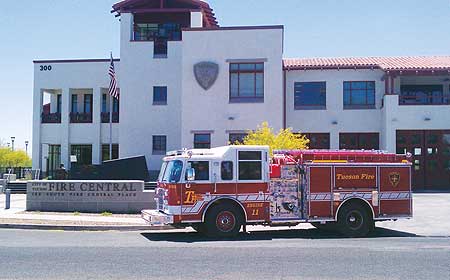 Pierce Places Four Saber Pumpers into Service with Tucson (AZ) Fire Department