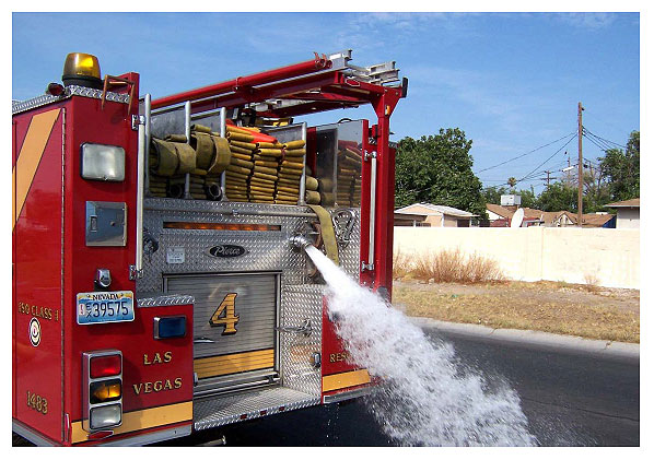 Anchor and Hold Water Delivery Evolutions for Wildland-Urban Interface Firefighting Operations