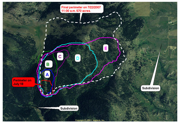 Wildfire: Wildland Fire Simulation: An Improvised Software Solution