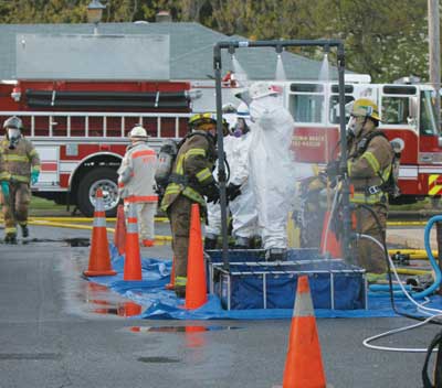 (9) Decontamination.