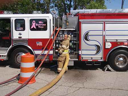 Firefighter Training: Training Days: Timed Evolutions