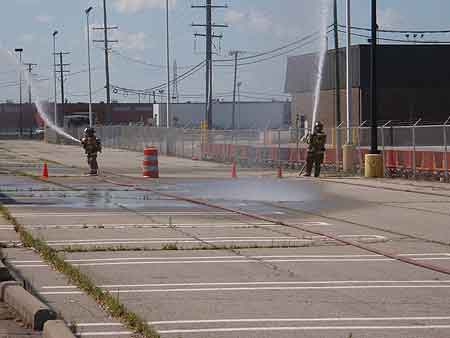 Firefighter Training: Training Days: Timed Evolutions