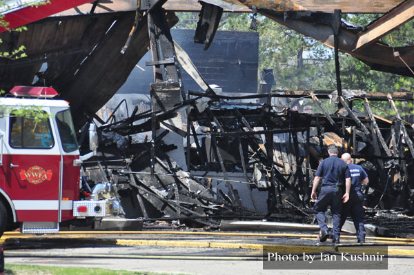 Firefighter LODD: MI Firefighter Dies After Strip Mall Fire