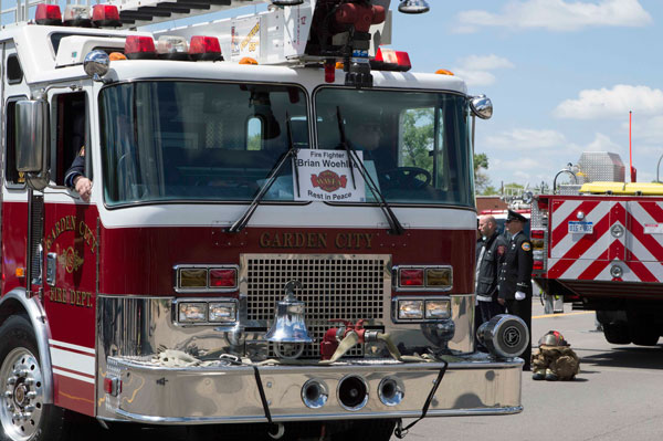 Photos: Funeral for Fallen MI Firefighter. Pics by Mike Ferdinande