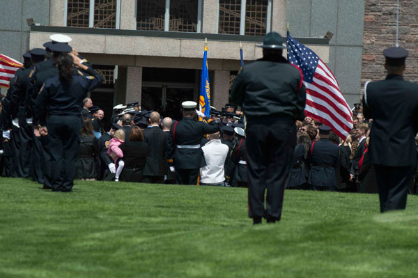 Photos: Funeral for Fallen MI Firefighter. Pics by Mike Ferdinande