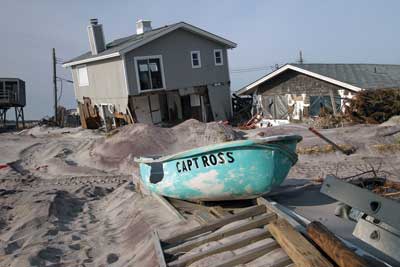 (9) Fire Island damage as of January 9, 2012.