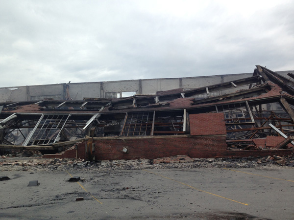 IN Firefighters Battle Large Recycling Plant Fire