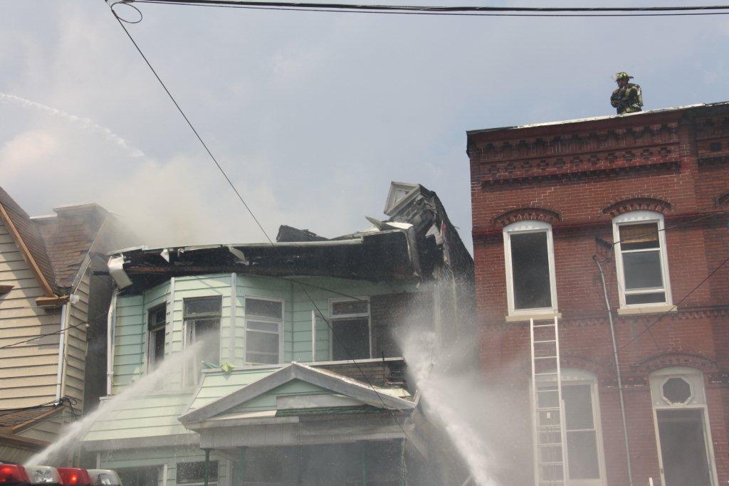 NJ Firefighters Battle 4-Alarm Fire in Extreme Heat