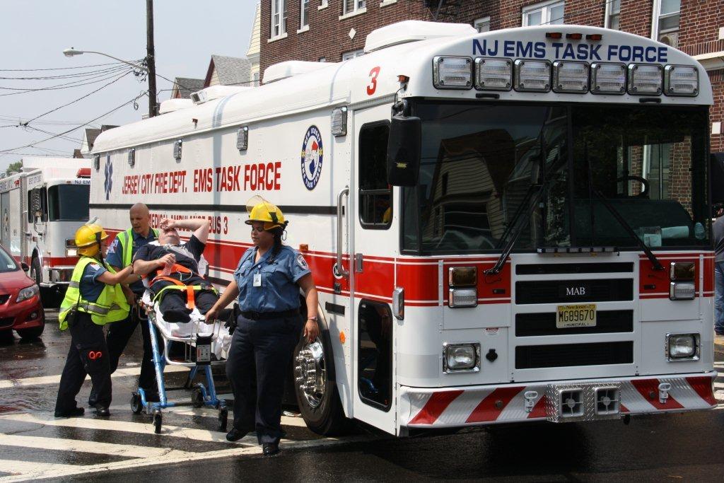 NJ Firefighters Battle 4-Alarm Fire in Extreme Heat