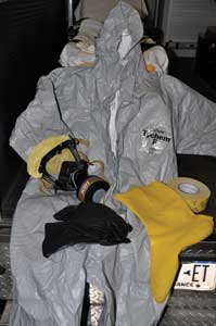 (3) Level C suit and other PPE.