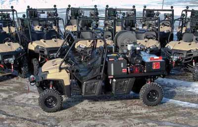 HMA Fire's ULTRA HIGH PRESSURE (UHP) FIRE SUPPRESSION ATV