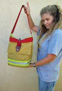 Niki Rasor's FIREFIGHTER TURNOUT BAGS