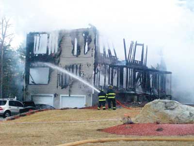 (3) The structural remains of the Acushnet fire. 