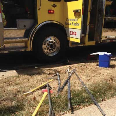 (2) Essential truck company functions necessitate the use of the appropriate forcible entry and hand tools.