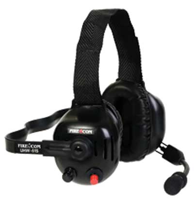 Firecom's SLOTTED-DOME HEADSET