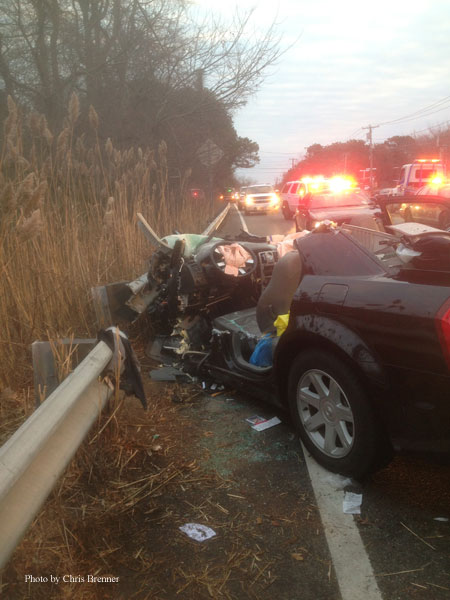 NY Firefighters Respond to Double Extrication MVA