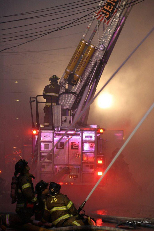 Fast-Moving Fire Strikes Jersey City (NJ) Buildings