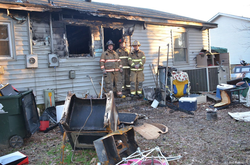 Firefighters Rescue Man from Burning Spring Hope (NC) Apartment Fire