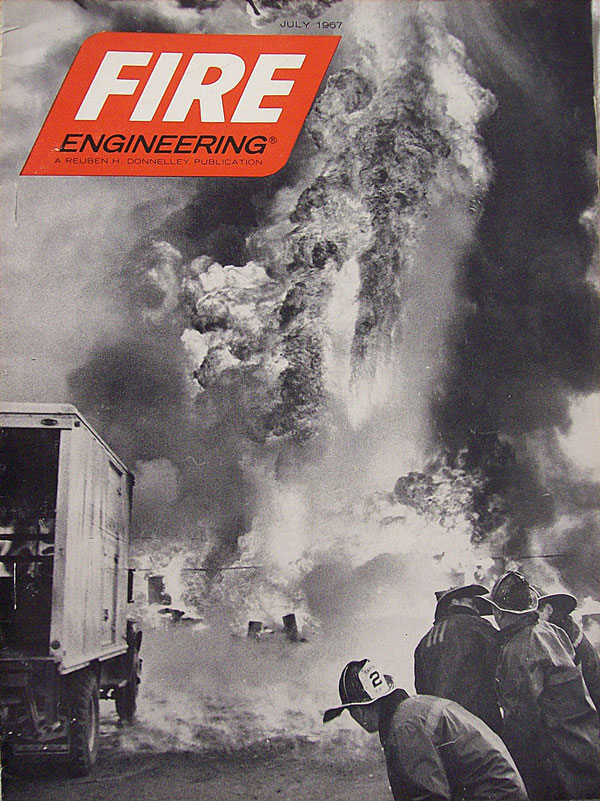 Fire Engineering cover, July 1967