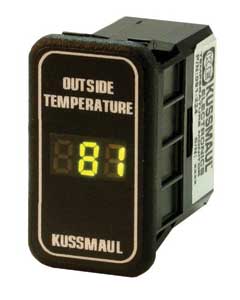 Kussmaul's AMBIENT TEMPERATURE GAUGE