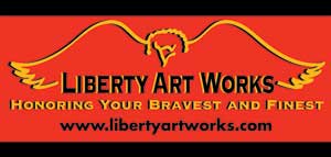 Liberty Art Works' BRONZE SHIELD PLAQUE