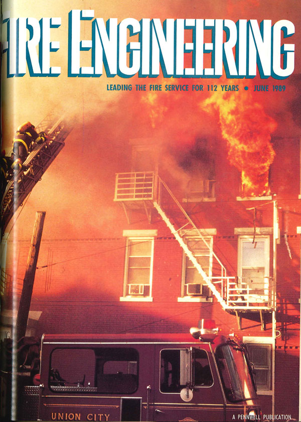 June 1989 cover of Fire Engineering