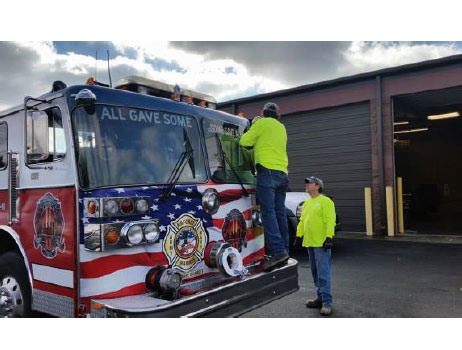 The apparatus will partake in Nashville's Veteran's Day parade