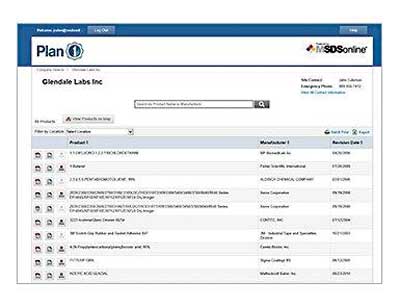 MSDSonline's PLAN1