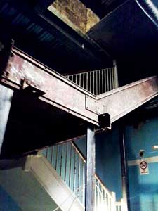 (1) When a stairwell is removed, duly note it on the FD/CWBC