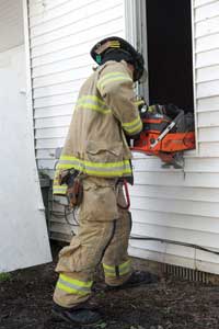 (4) A rotary saw might not be able to cut both sides of the wall in one cut, and the saw housing may keep it off either side of the window, making a narrower opening.