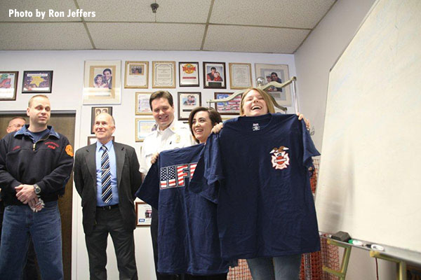  A Walking Miracle: Women Saved from Car Wreck Reunite with New Jersey Firefighters