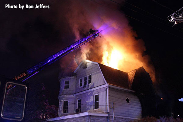 Structural firefighting:  Firefighters, Police Team Up for Cliffside Park (NJ) Fire Rescue