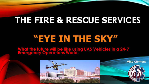 Drones in the fire and rescue services