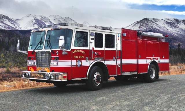 Fire apparatus: KME GSO 9590, 4x4 with EZ Trac, delivered earlier this year.