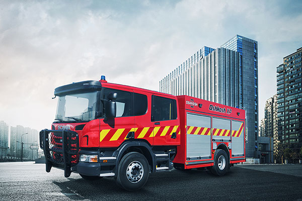 Oshkosh Fire & Emergency Group is displaying the Oshkosh® XP fire apparatus at Intersec 2016. The Oshkosh XP fire apparatus will be on display at Stand 5-D11, and represents a co-venture between Oshkosh and Scania. 