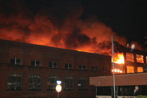 Fire in Eylria Ohio