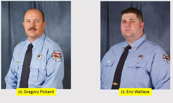 Bryan (TX) LODDs: Lt. Gregory Pickard and Lt. Eric Wallace