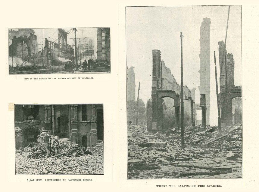 Great Baltimore Fire 1904