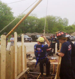 Technical rescue training