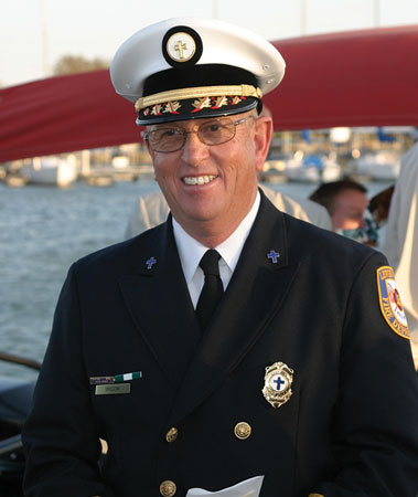 (1) Lewisville (TX) Fire Department Chaplain Bennie Grissom (ret.). [Photo courtesy of the Lewisville (TX) Fire Department.]