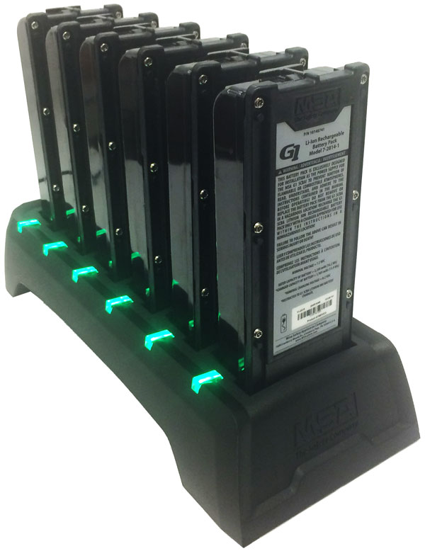 MSA’s G1 Six Bay Smart Charger 