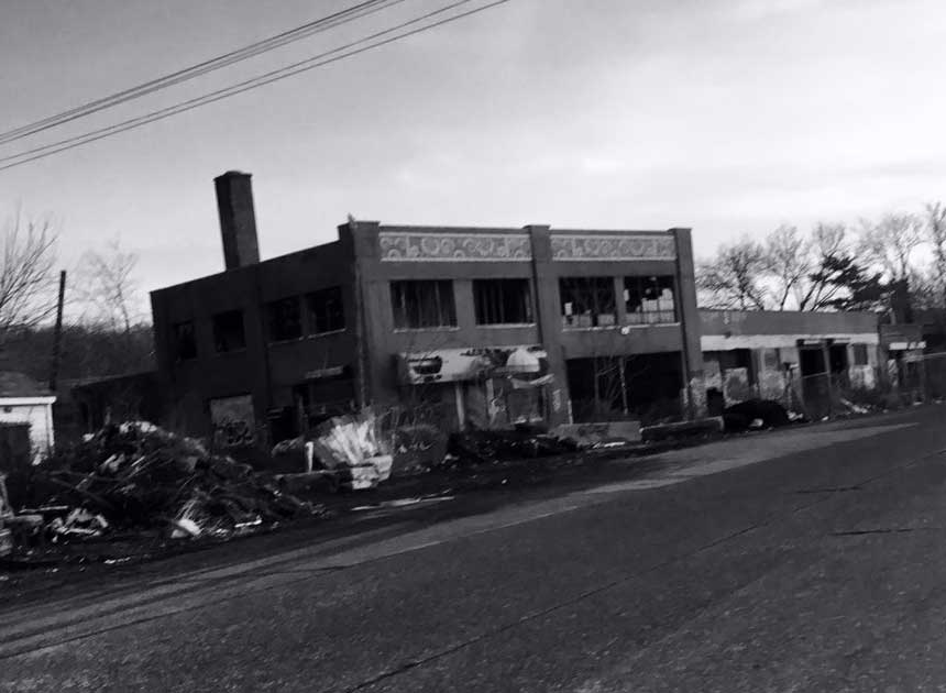 Abandoned building in Belleville, New Jersey