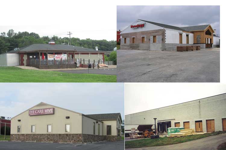 Various types of buildings that firefighters must preplan