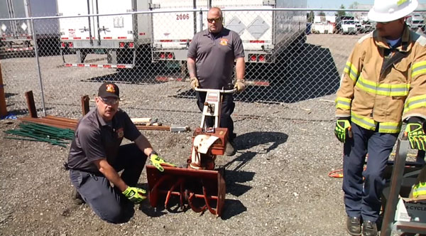 Mark Gregory and John Tew on saving a patient trapped in a snowblower