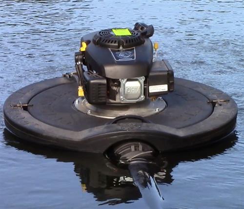 Warthog Floating Pump in action