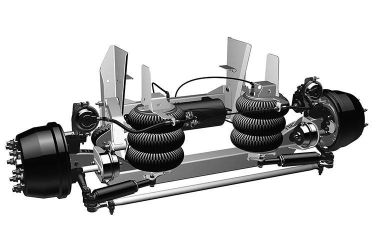  Ridewell Offers Factory Integrated Air Tank for RSS-233 Suspensions