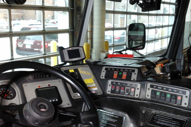 System in use in St. Paul Fire Department Engine 8