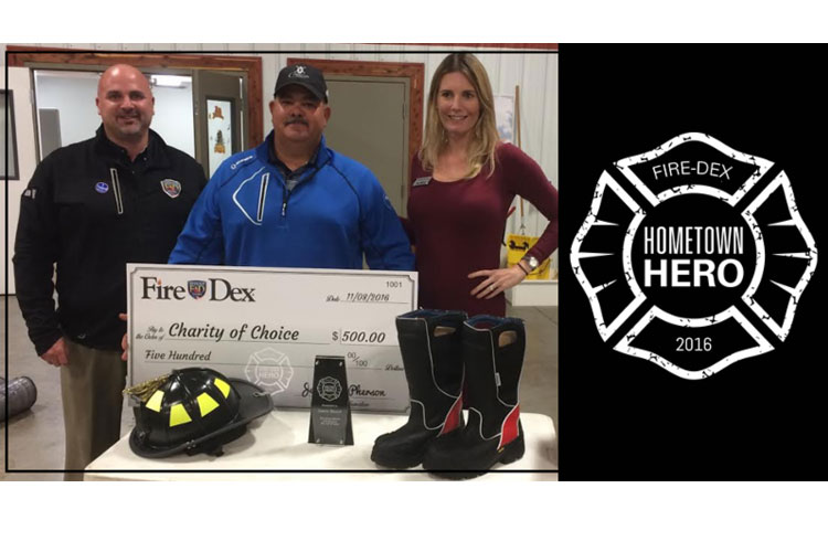  Fire-Dex Recognizes Hometown Hero Jamie Brock