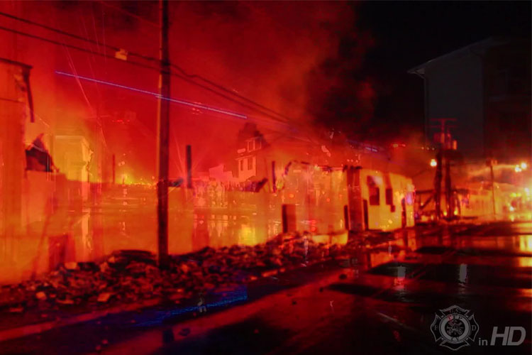 New Jersey boardwalk fire